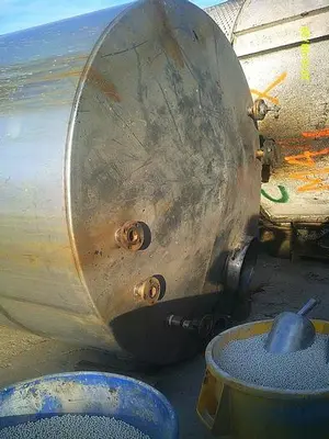 Tank, 5,400 Gallon, S/st, Jkt, 7'7" x 16', CT/CB #S741889
