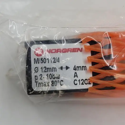 New | in-Stock NORGREN NORGREN M/50112/4 CYLINDER, CLAMPING, SGL ACT, 12X4MM STROKE, M5 PORT *NEW* IN SEALED PLASTIC Cylinders | ND Industrial Surplus #1217975