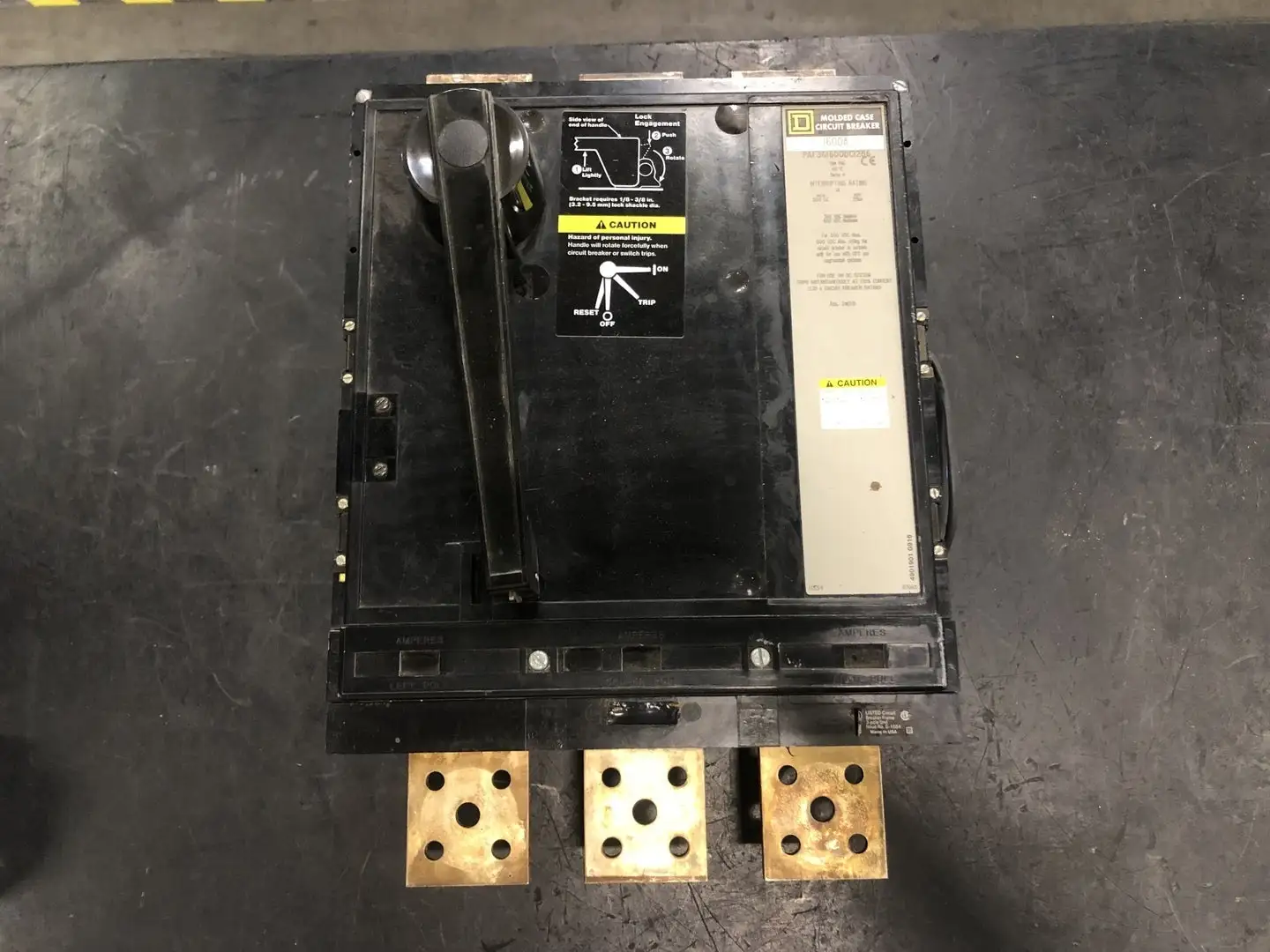 USED SQUARE D PAF361600DC1286