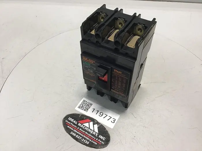 Used FUJI ELECTRIC EA53B-15 Circuit Breakers Michigan US | Ideal Machinery #594958