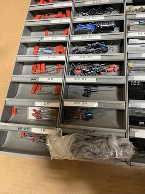 Huge Electrical Lot Circuit Board Repair Resistors, Transitors, Chips, Fuses