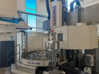 Used 2008 VIPER 20/24 M Vertical Boring Mills (incld VTL) Georgia US | Shub Machinery #356109