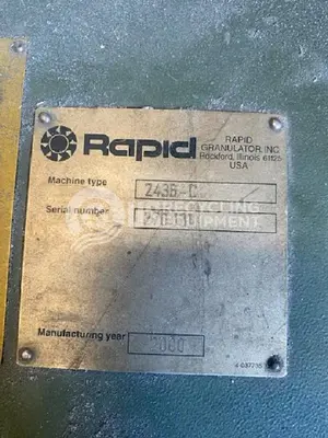 USED CALIFORNIA RAPID 2436-C