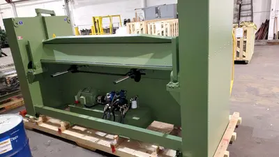 1/4"  x 100" New Chicago Dreis & Krump Hydraulic Powered Straight Bending Brake, Model HSB 8250
