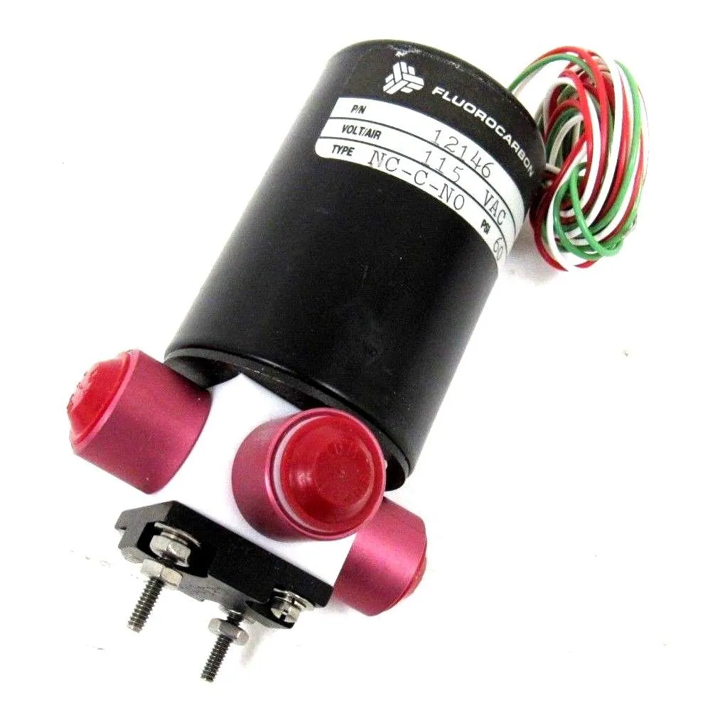 NEW FLOROCARBON 12146 SOLENOID VALVE 115VAC