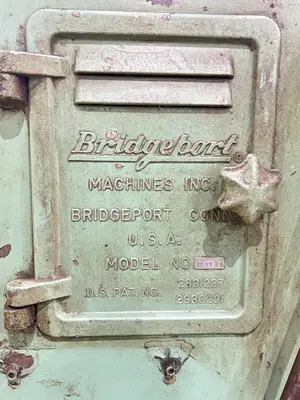 1.5 HP BRIDGEPORT SERIES I VERTICAL MILL / MILLING MACHINE: STOCK #20705