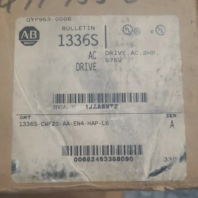 NEW Allen-Bradley 1336S-CWF20-AA-EN4-HAP-L6