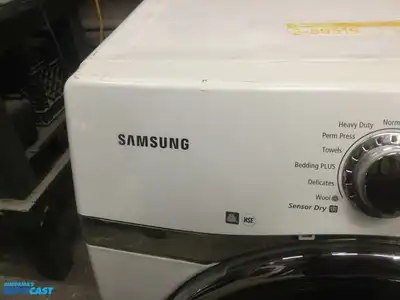 USED SAMSUNG STEAM FRONT LOAD GAS DRYER ENERGY STAR HIGH EFFICIENCY