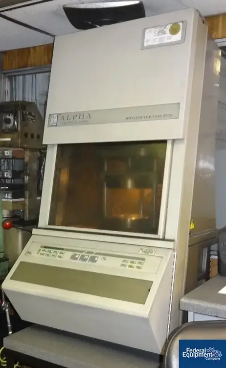 Used Alpha Technologies Alpha Technologies Oscillating Disk Rheometer, Model ODR2000 Rheometers Ohio US | Federal Equipment Company #130939