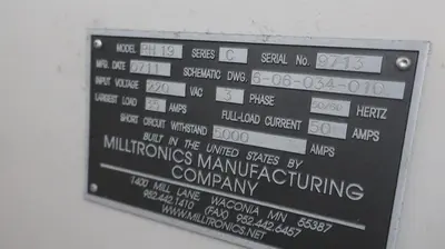 Used 2011 MILLTRONICS RH-19 Vertical Machining Centers Minnesota US | Orca Machine Tools, Inc. #1262781