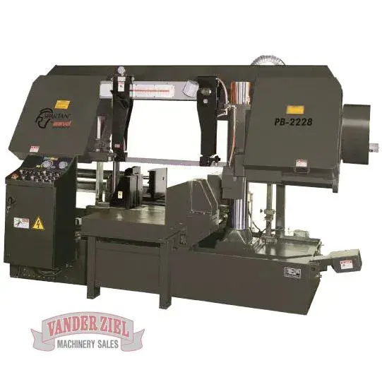 New | in-Stock MARVEL MANUFACTURING PB2228 Horizontal Band Saws Michigan US | Vander Ziel Machinery Sales #482418