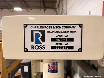 USED ROSS INDUSTRIES HSD-3