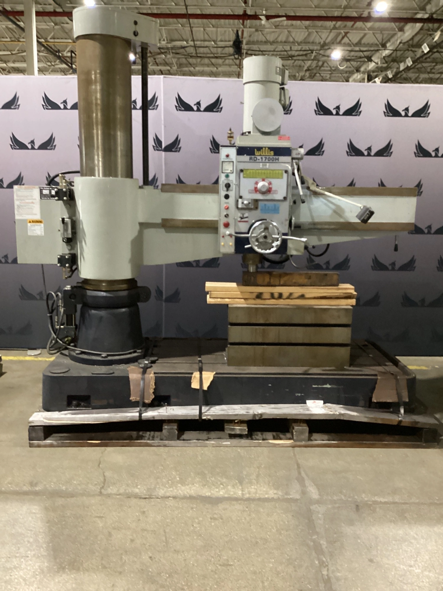 Used 2016 WILLIS MACHINERY AND TOOLS CO. RD-1700H Radial Drills Michigan US | iGAM Industrial Marketplace #1491732