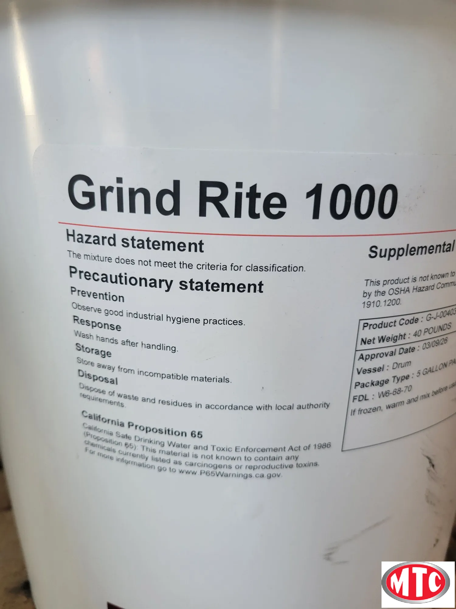 Used 2026 Etna Grindrite Carbide | Coolant