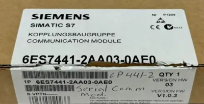NEW SIEMENS 6ES7441-2AA03-0AE0 COMM. MODULE CP 441-2 6ES7 441-2AA03-0AE0