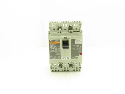 Fuji BW50RAGU3P015 3-Pole Auto Circuit Breaker 15A 500V 3Ph Molded Case Lot of 5
