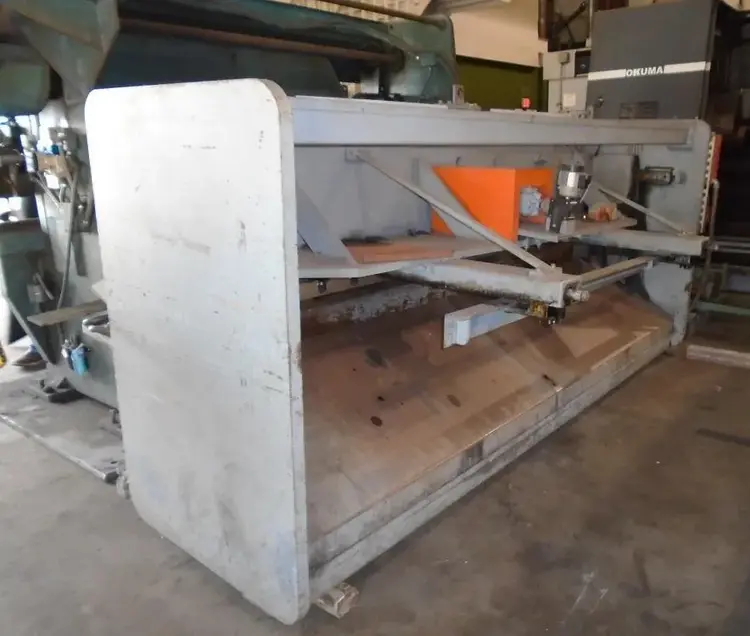 Used 1991 ATLANTIC HDM 10X10 Power Squaring Shears (Gauge) Illinois US | BLUMBERG MACHINERY COMPANY #1356594