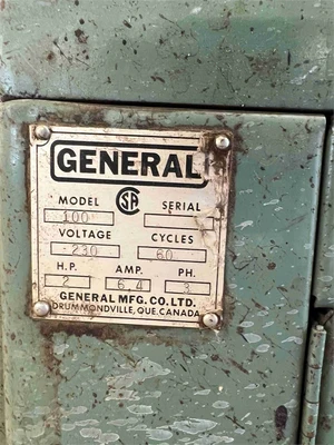 Used GENERAL 100 Disc Belt Sanders (woodworking) California US | MachineryMax #1384753