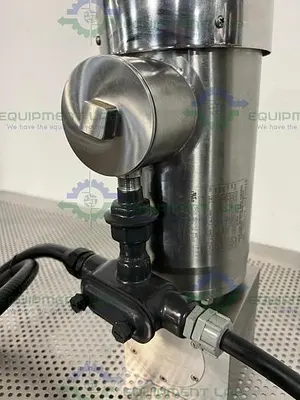 USED WAUKESHA CHERRY BURRELL/ SPX 018UL ROTARY LOBE PUMP W/ STAINLESS 1.5 HP MOTOR