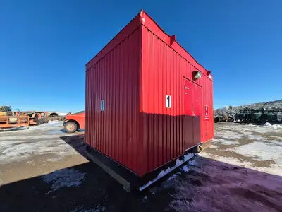 Containerized Foam Fire Suppression System w/ Deluge Valve, Potter Controls & Piping Manifold