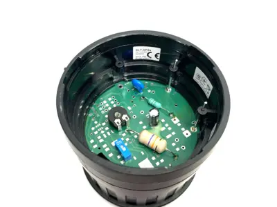USED EATON STACKLIGHT ACOUSTIC MODULE CONTINUOUS OR PULSE 70MM BLACK, 24V