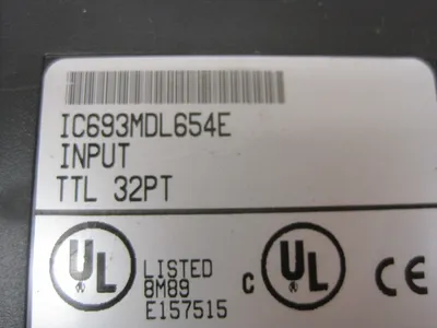 GE FANUC IC693MDL654 INPUT MODULE IC693MDL654E