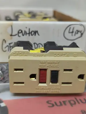 New | in-Stock LEVITON GFCLA-DDFTA Miscellaneous Equipment (Electrical & Power) | Surplus Asset Holdings #1197047
