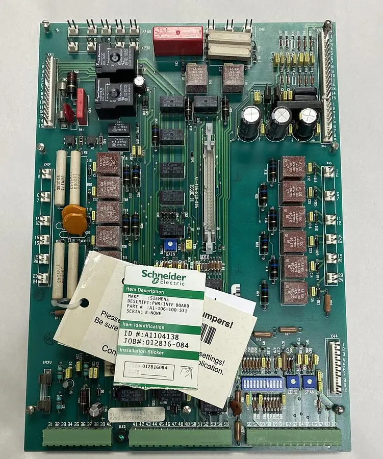 Used SIEMENS A1-106-100-531 Industrial Controls | Surplus Asset Holdings #1221201