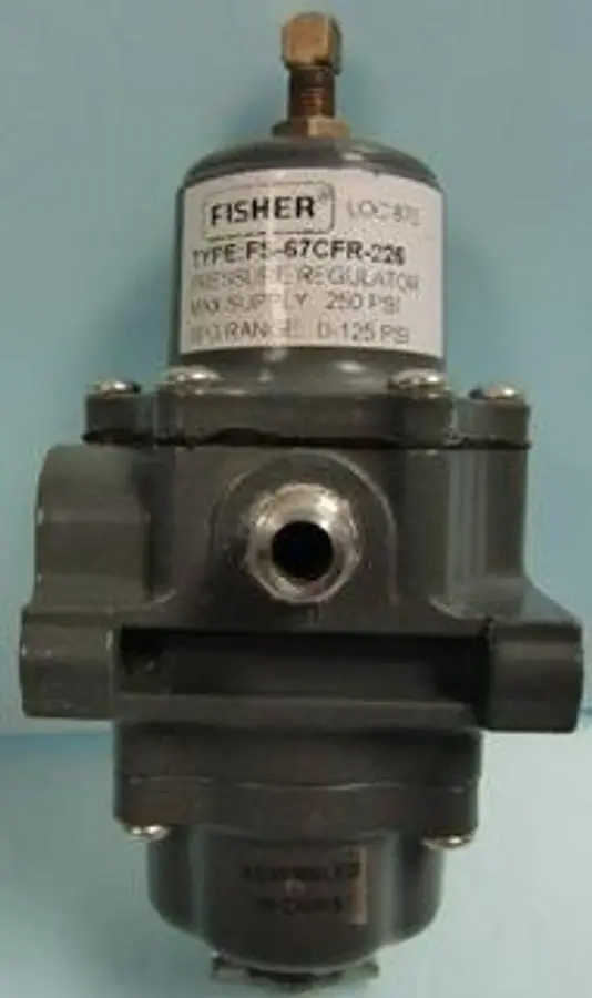 QTY. 1. FISHER LOC 870 TYPE: FS-67CFR-226 PRESSURE...