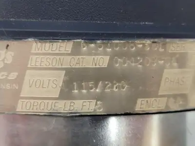 USED LEESON U6K17FK43D