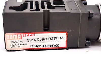 NEW NUMATICS 081RS100O027Q00 VALVE