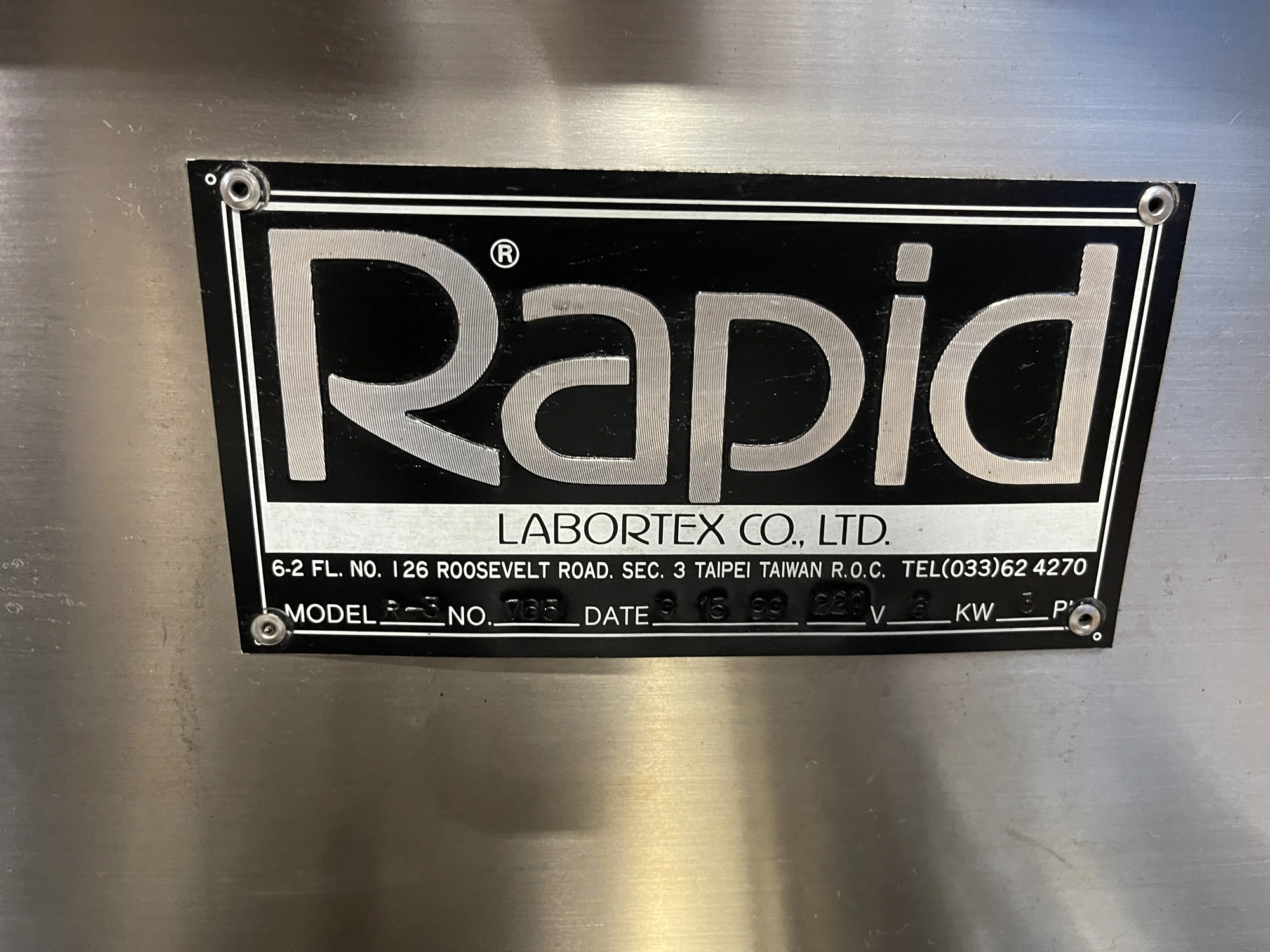 USED RAPID Labortex R-3