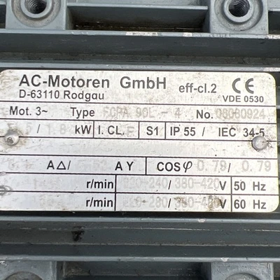 Used Scherzinger 351 FB/M1,5/GN/I33 Pumps (liquid, other) California US | Davliegogo LLC #1705503