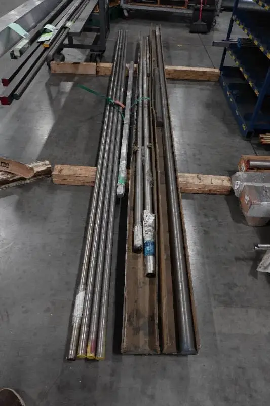 Square and Round Bar Stock - Stainless and Aluminum