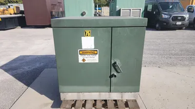 75 KVA 3 Phase Padmount Transformer 4160 GRDY 2400 to 208Y 120