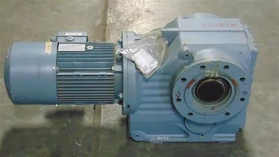 SEW Eurodrive KAZ97 DV112M4/BMG/HR/TH/IS3 Hollow Shaft Helical Gear Unit Used