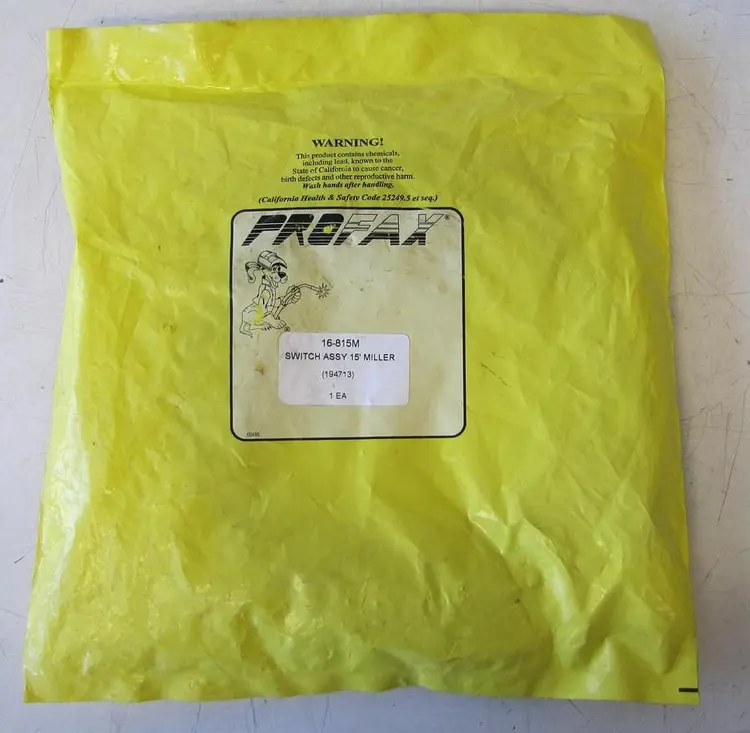 Used PROFAX _UNKNOWN_ Switch Parts California US | Bay Line Tool #928724
