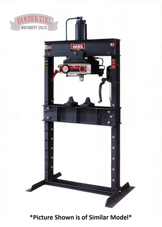New | in-Stock DAKE 6-850 H-Frame Presses Michigan US | Vander Ziel Machinery Sales #480166