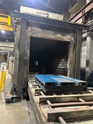 USED 2002 ADVANCED PROCESS EQUIPMENT CAR BOTTOM OVEN