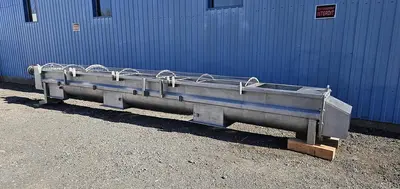 Used Screw Conveyor, 20’’ Diameter x 264’’ Long