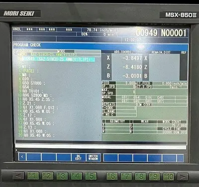 USED 2007 MORI SEIKI NL2000/500