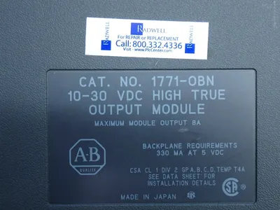 Used ALLENBRADLEY 1771OBN PLC Input & Output Ohio US | HGR 24 #1095281