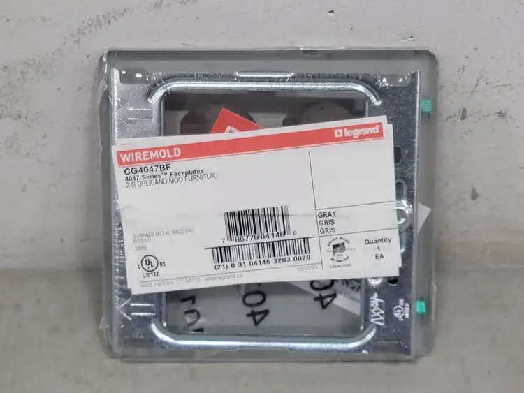New | in-Stock WIREMOLD CG4047BF Switchgears British Columbia CA | Lenmark #240821
