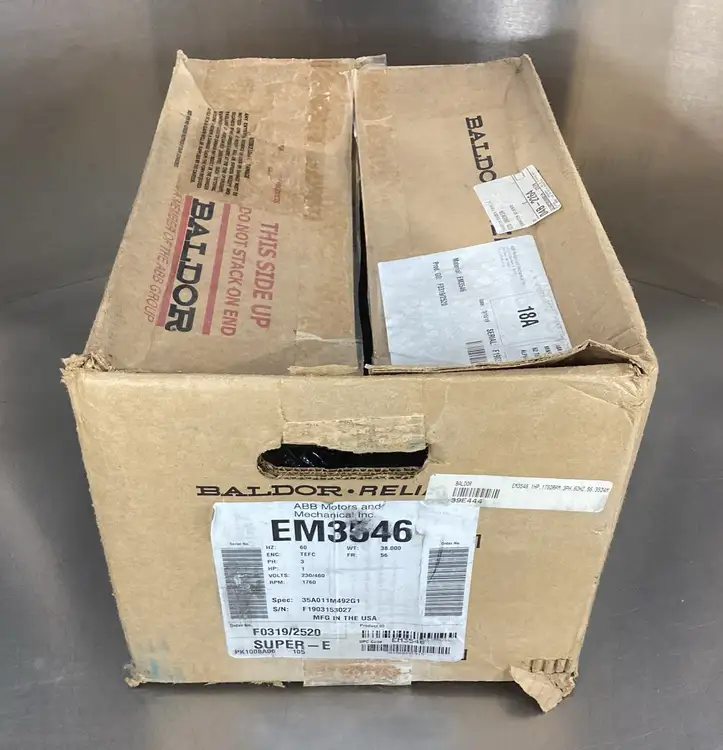Used Baldor BALDOR EM3546 35A011M492G1 A.C. Motors South Carolina US | Palmetto Automation #1160419