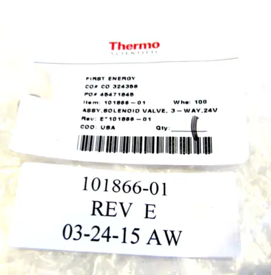 NEW PETER PAUL ELECTRONICS 56JJ8XGB 3 WAY SOLENOID VALVE