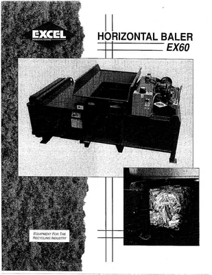 Excel EX-60 Closed-Door Baler
