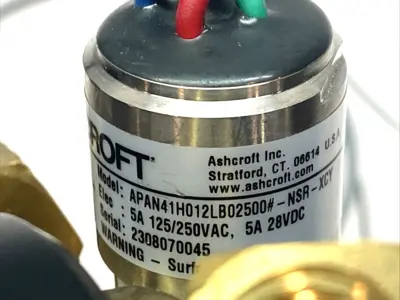 Used Firepower Inert Gas Regulator 0-150psi w/ Ashcroft Pressure Switch Regulators Michigan US | Maverick Industrial Sales #1395720
