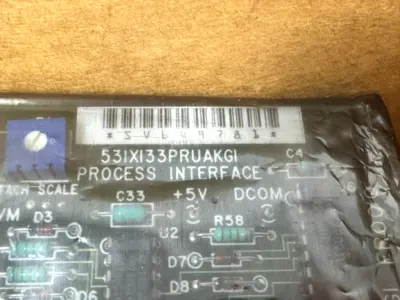 NEW GENERAL ELECTRIC 531X133PRUAKG1 PROCESS INTERFACE CARD