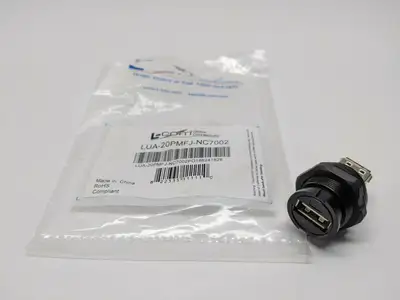 L-COM LUA-20PMFJ-NC7002 USB Panel Mount - Open box