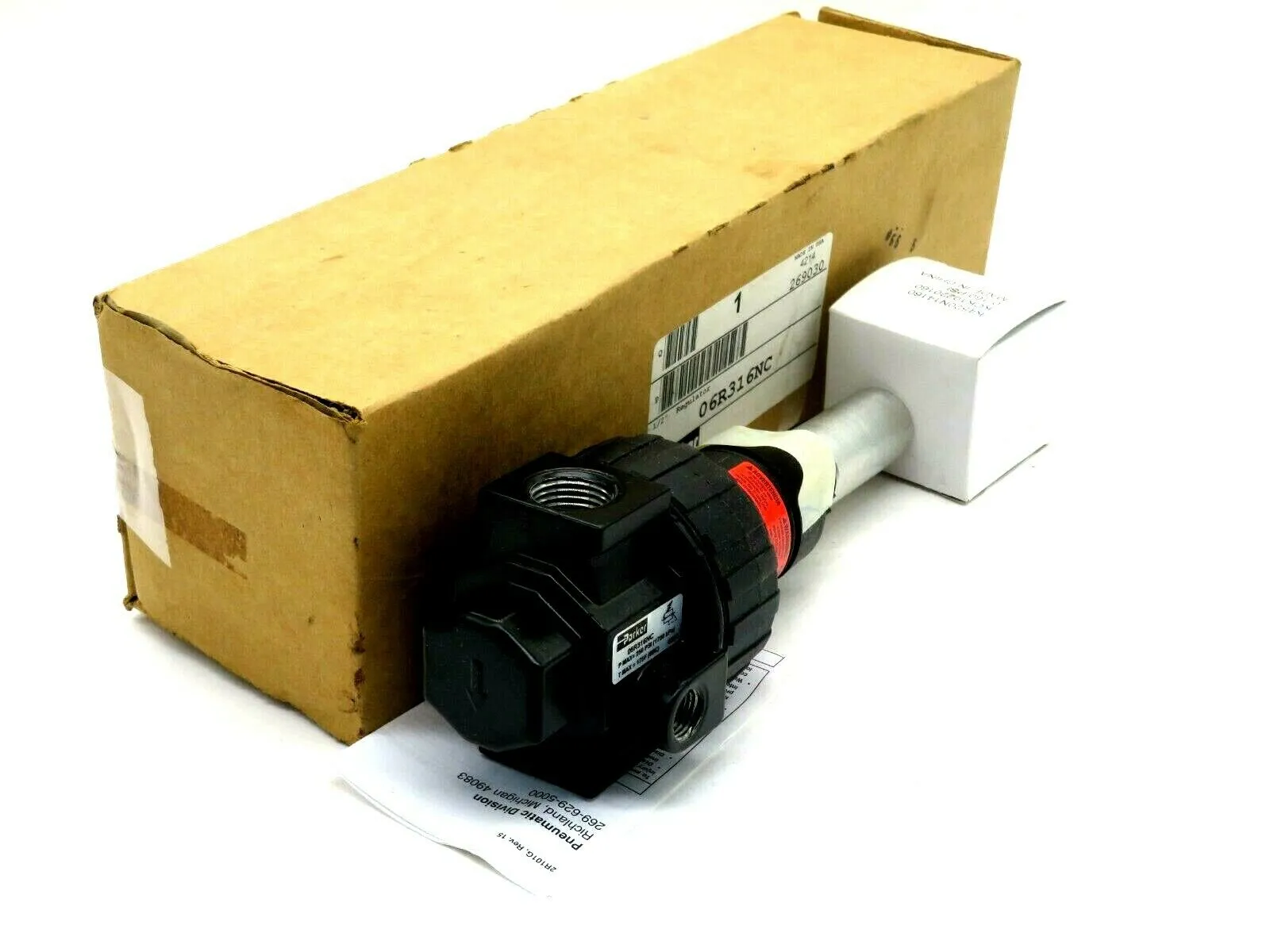 NEW PARKER 06R316NC REGULATOR 1/2"